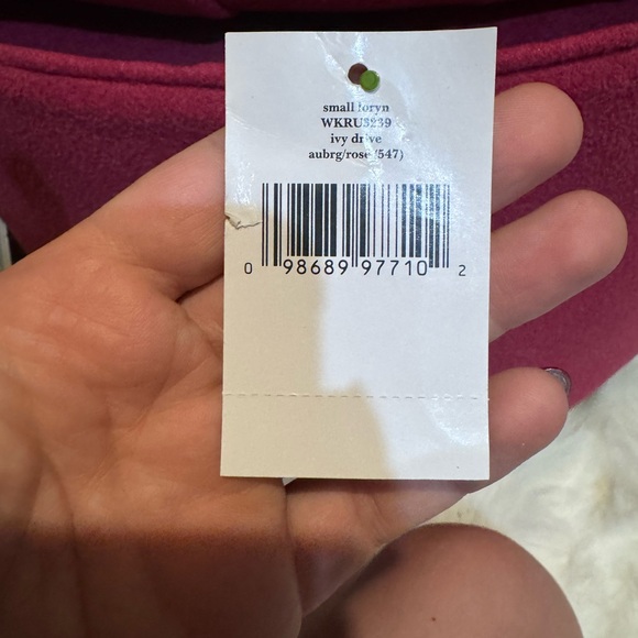 Kate Spade small Loryn ivy drive aubrg/rose - Picture 2 of 8